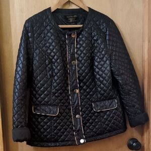 Black Quilted Women's Jacket